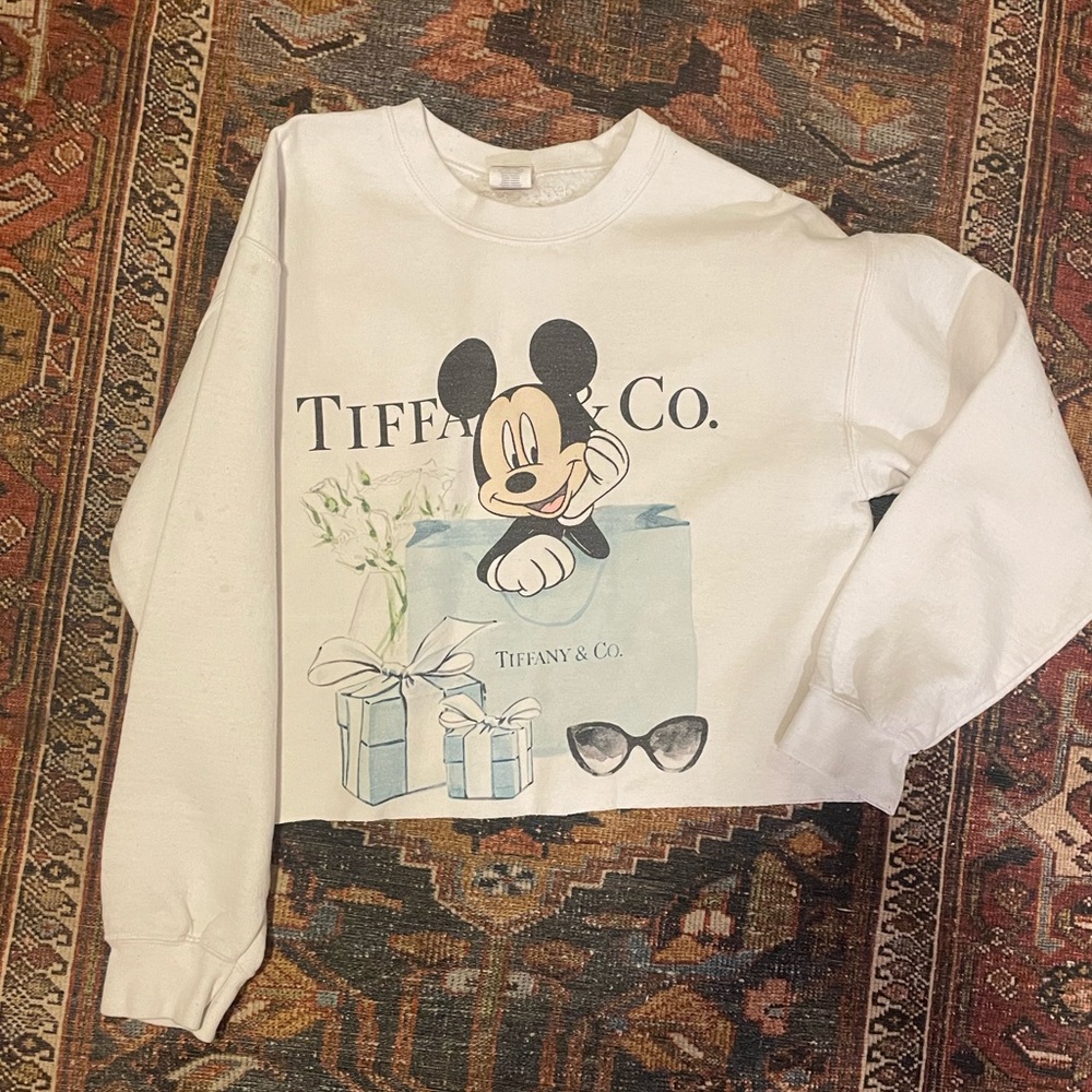 Vintage Mickey Mouse x Tiffany Crew Neck